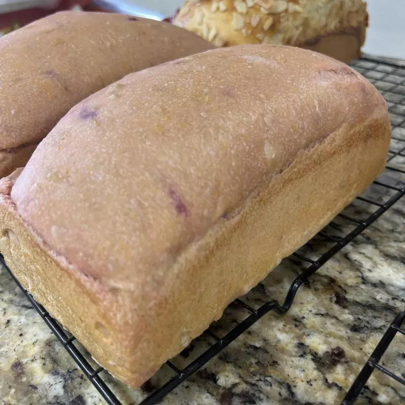 Pão de Forma Batata Doce