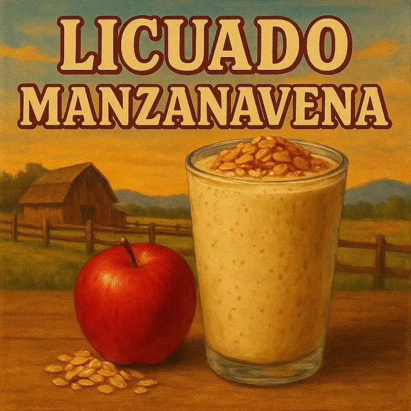 🍎🥣 Licuado Manzanavena