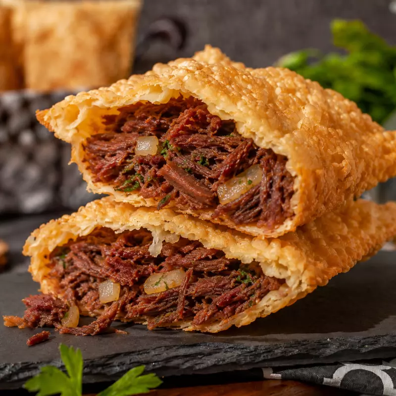 Pastel Carne do Sol