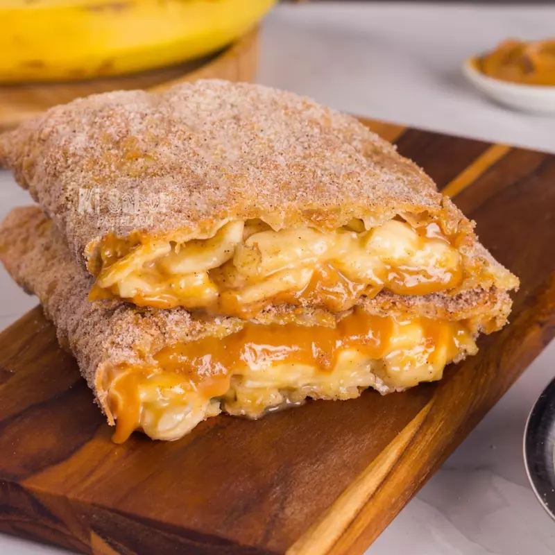 Banana com Doce de Leite