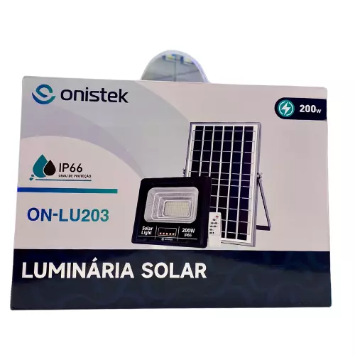 REFLETOR SOLAR 200W IP66 ON-LU203