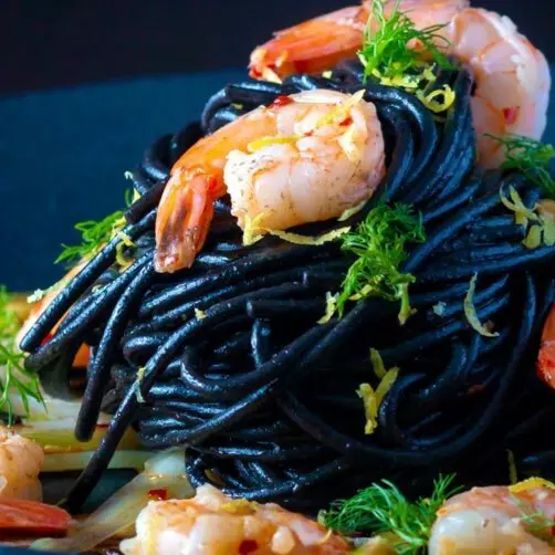 Spaghetti con Tinta de Calamar