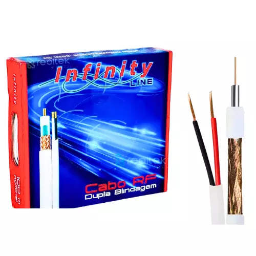 CABO CFTV INFINITY COAXIAL 50 METROS