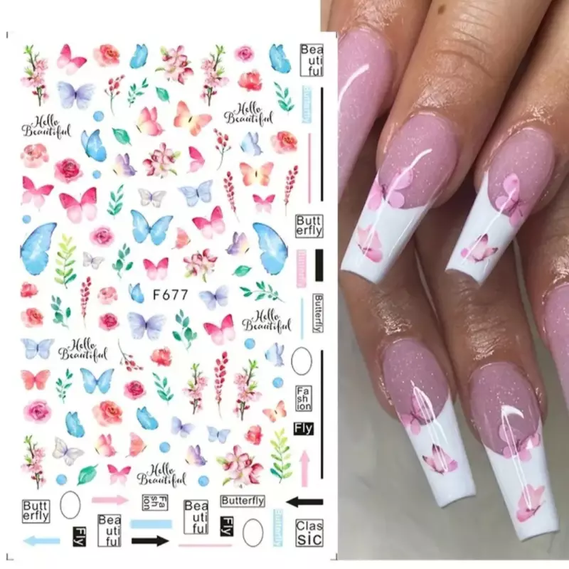 Calcomanía 3D (F677)