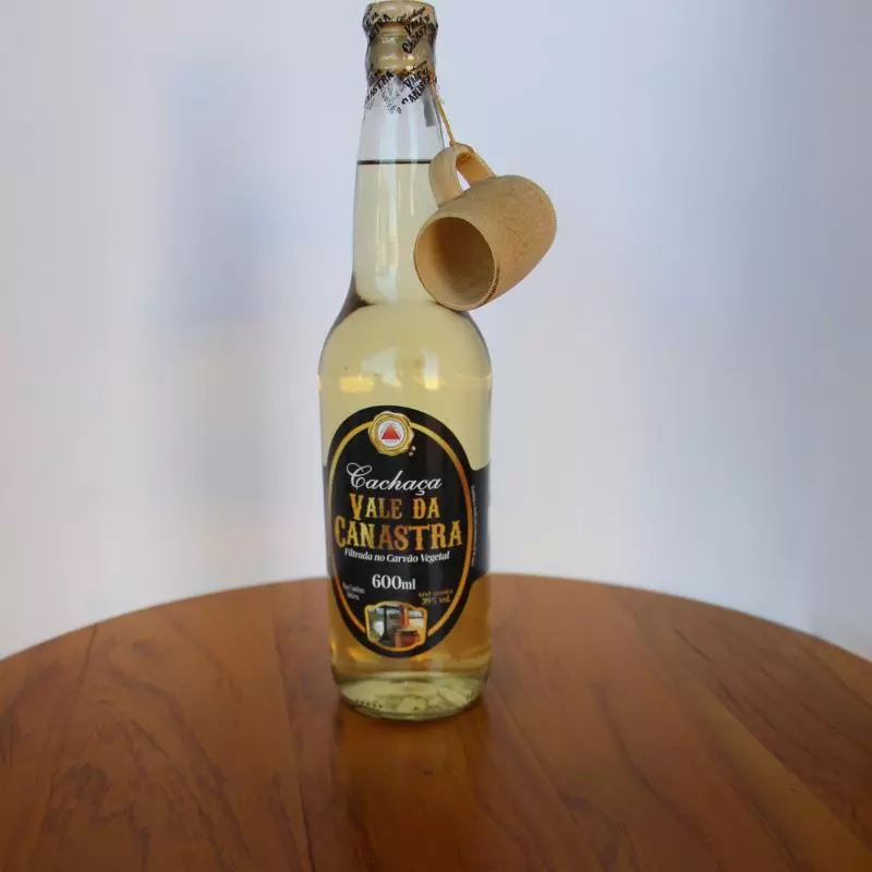 Cachaça c/Copo Bambu Arts 600ml