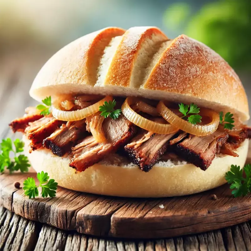 PÃO COM PERNIL