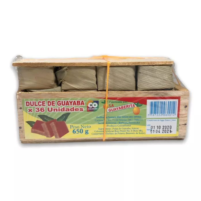 BOCADILLO VELEÑO PEQUEÑO X 36 UNID