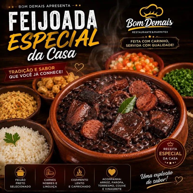 FEIJOADA ESPECIAL DA CASA