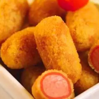 salchichas rebozadas