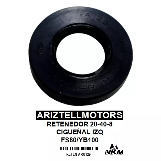 RETENEDOR 20-40-8 CIGUEÑAL IZQ FS80