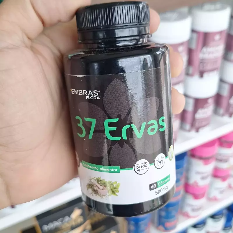 37 ervas 60 caps
