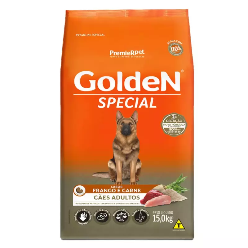 GOLDEN SPECIAL CARNE E FRANGO