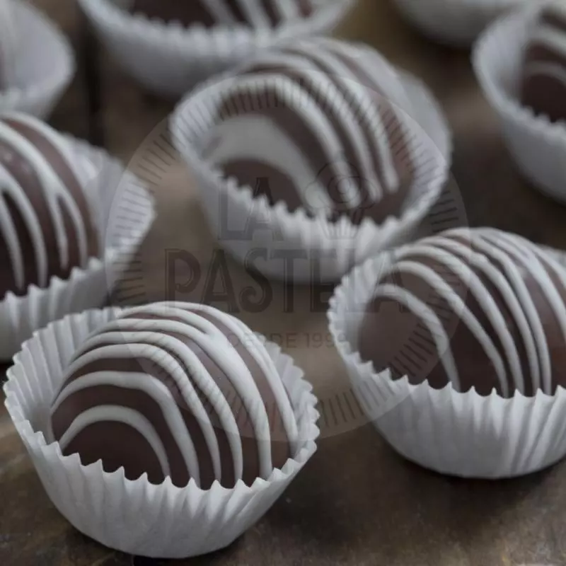 Trufas chocolate bañadas en chocolate bitter