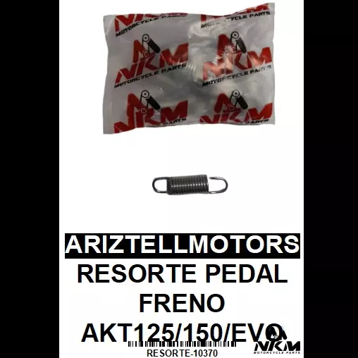 RESORTE PEDAL FRENO AKT125/150/EVO