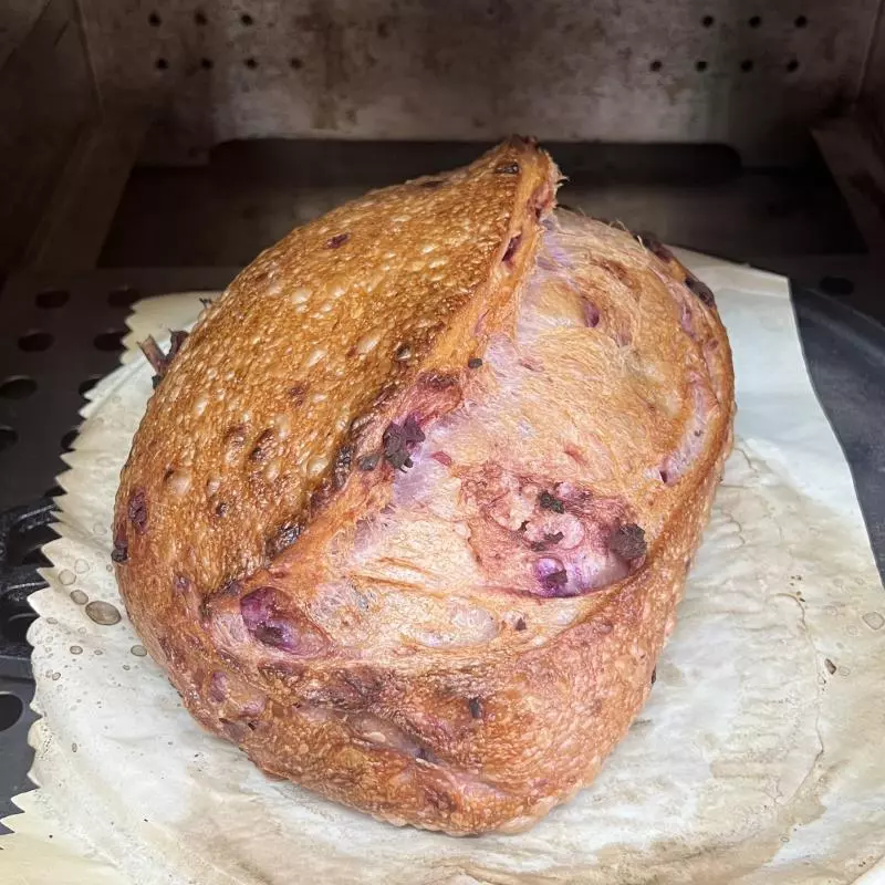 Pão Rústico Batata Doce Roxa