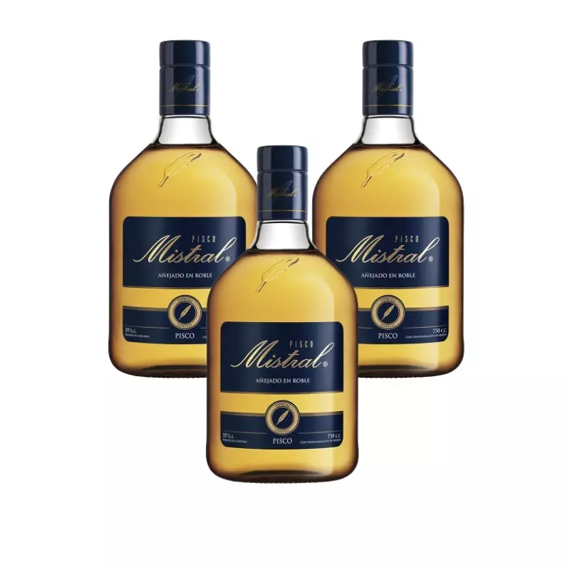 Promo Pisco Mistral 35º 750 c.c
