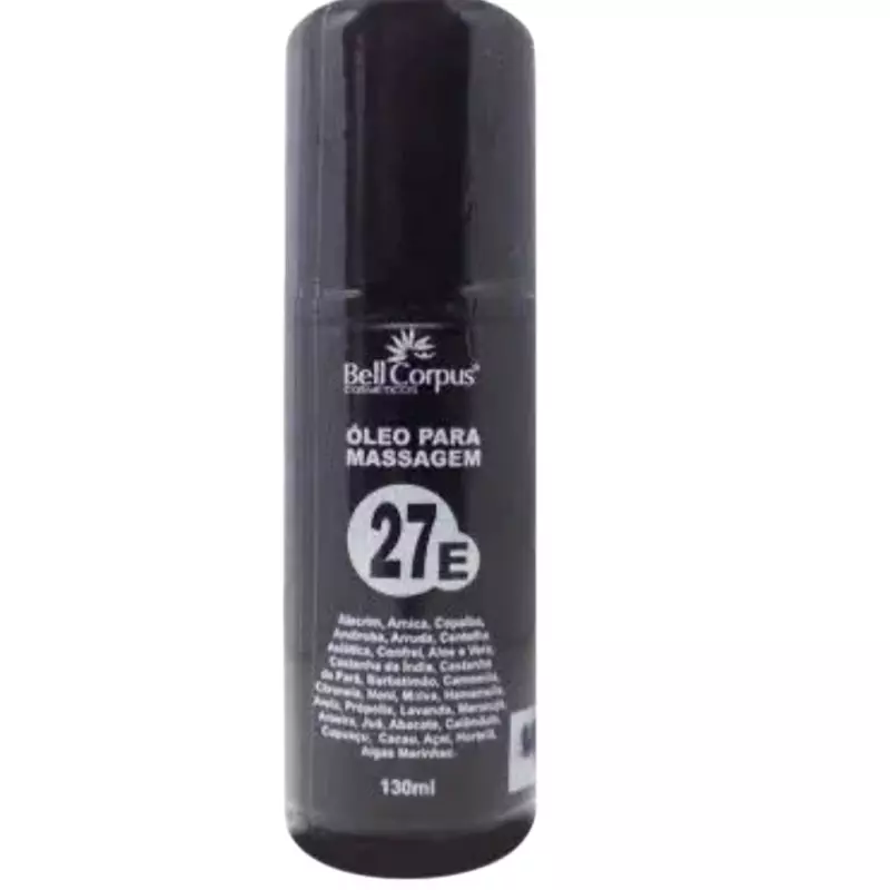 Óleo para massagem 27ervas