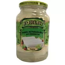 Palmito Pupunha Tolete  Forlin 300g