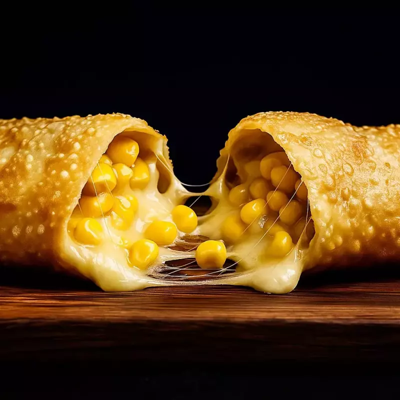 Pastel de Queijo com Milho - P23