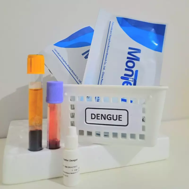 Prueba de Dengue NS1, IgG e IgM