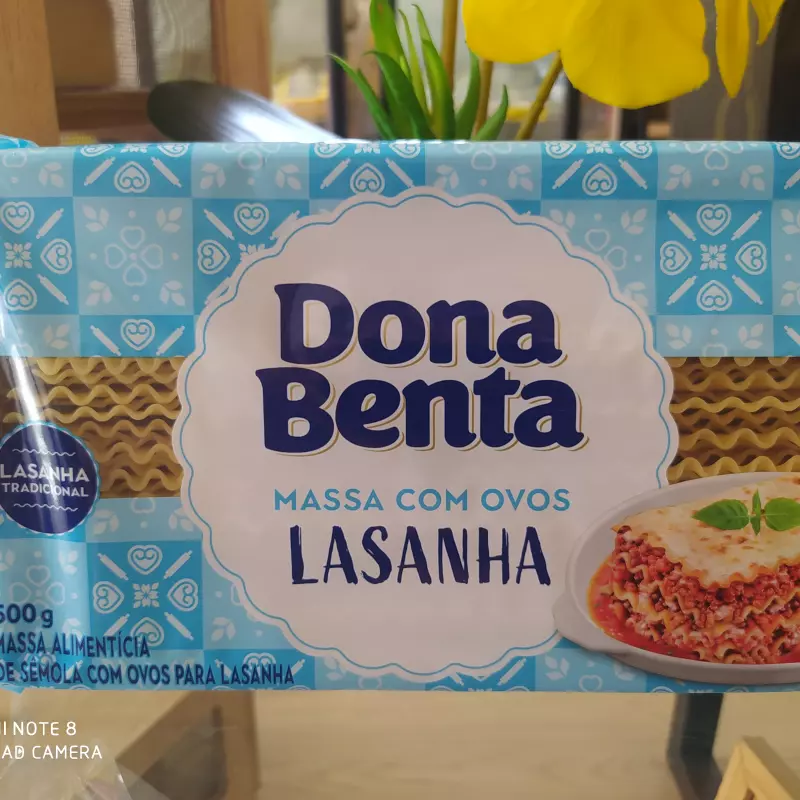 Massa para lasanha Dona Benta
