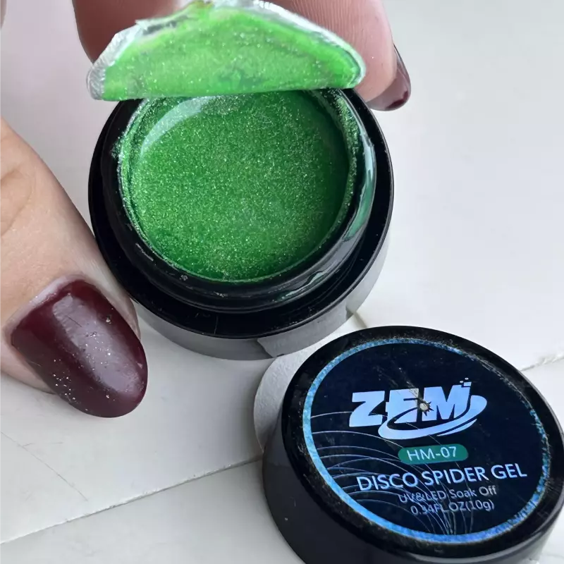 Glitter Em Gel Zem 07