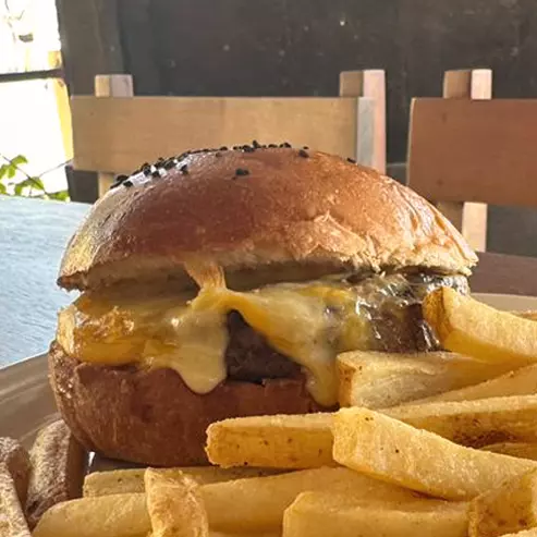 Angus Burger sin papas