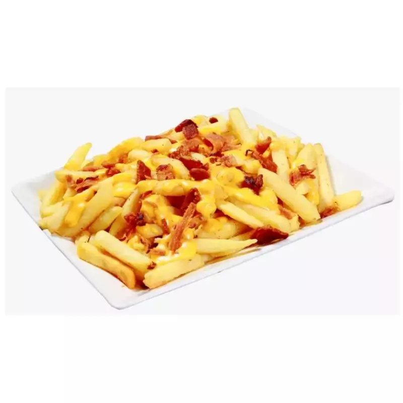 Batata com Cheddar e Bacon Media