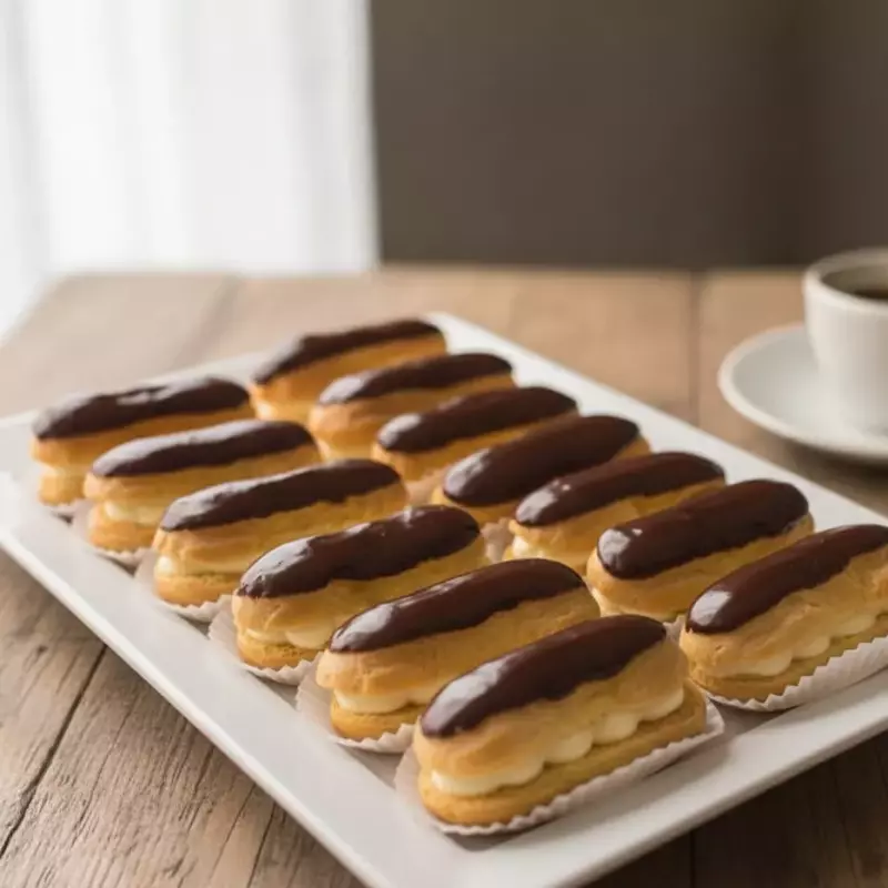 Mini Eclairs de chocolate 🍫