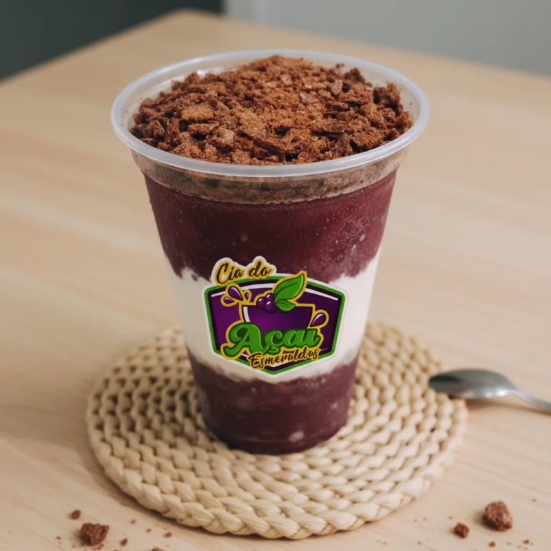 Açaí de 500 ml com Ovomaltine