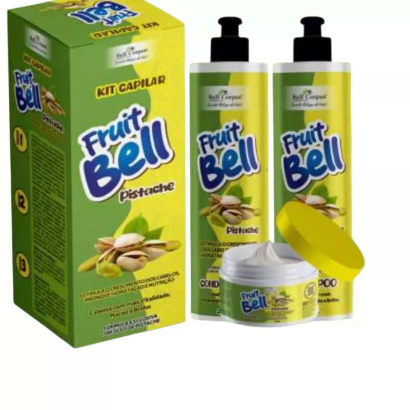 KIT CAPILAR FRUIT BELL PISTACHE 3X1