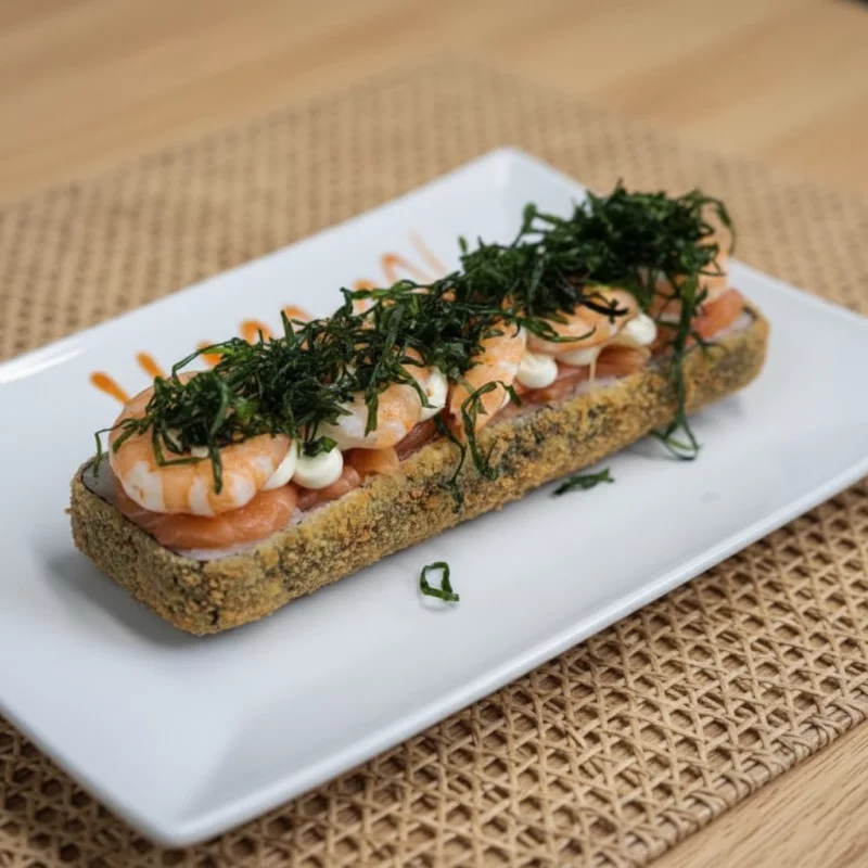 BIG HOT CAMARAO E COUVE CRISPY