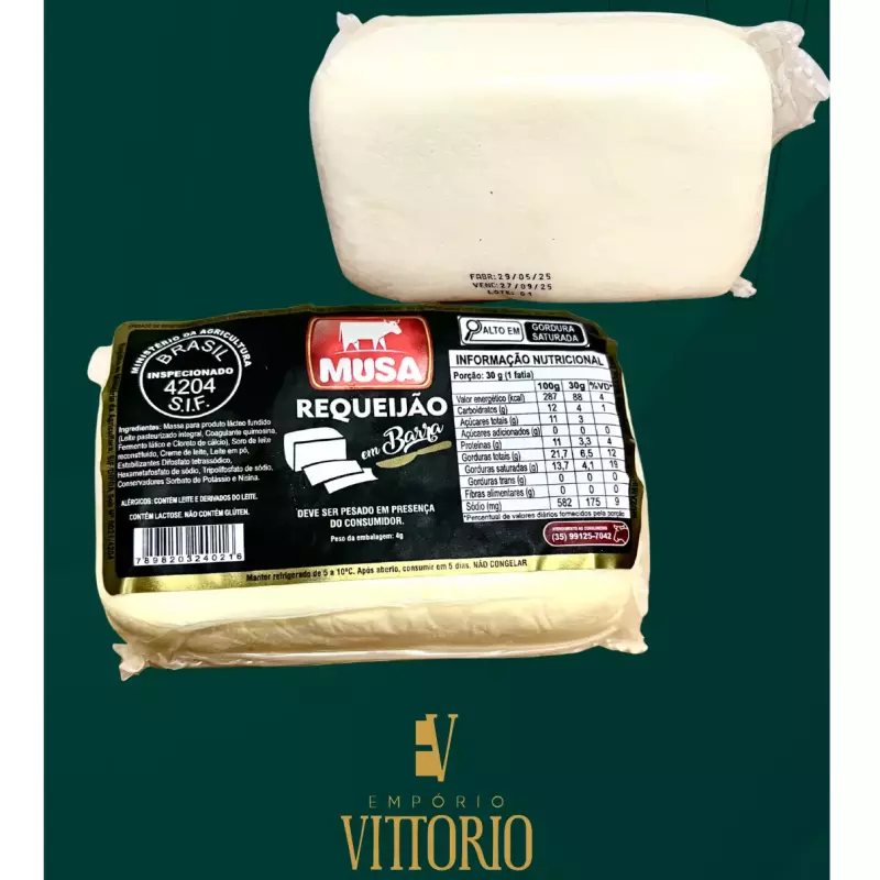 Requeijão Barra Puro - Musa