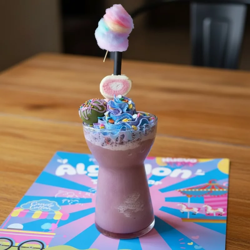 Frappe de Algodón de Azúcar