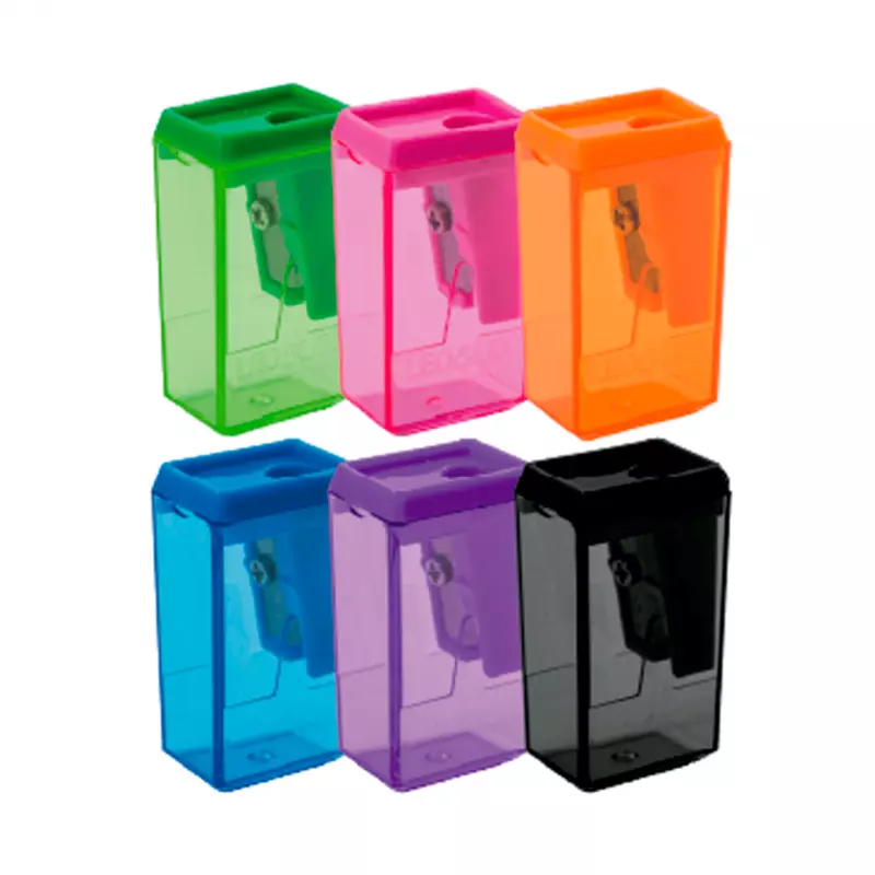 Apontador c/ depósito retangular