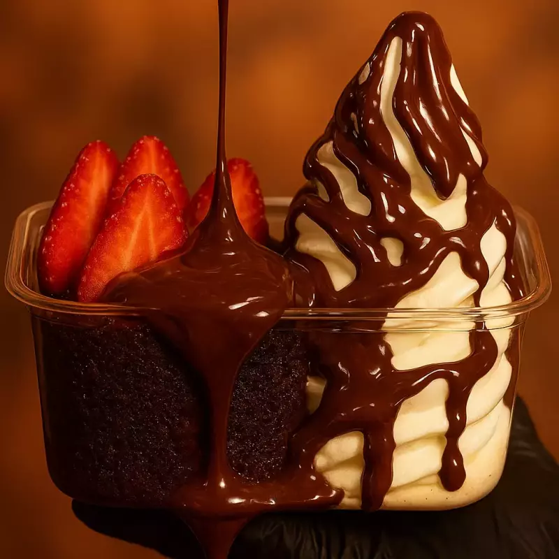 VOLCÁN DE CHOCOLATE