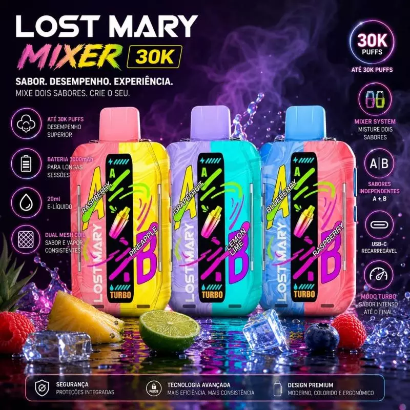 LOSTMARY MIXER 30K puffs