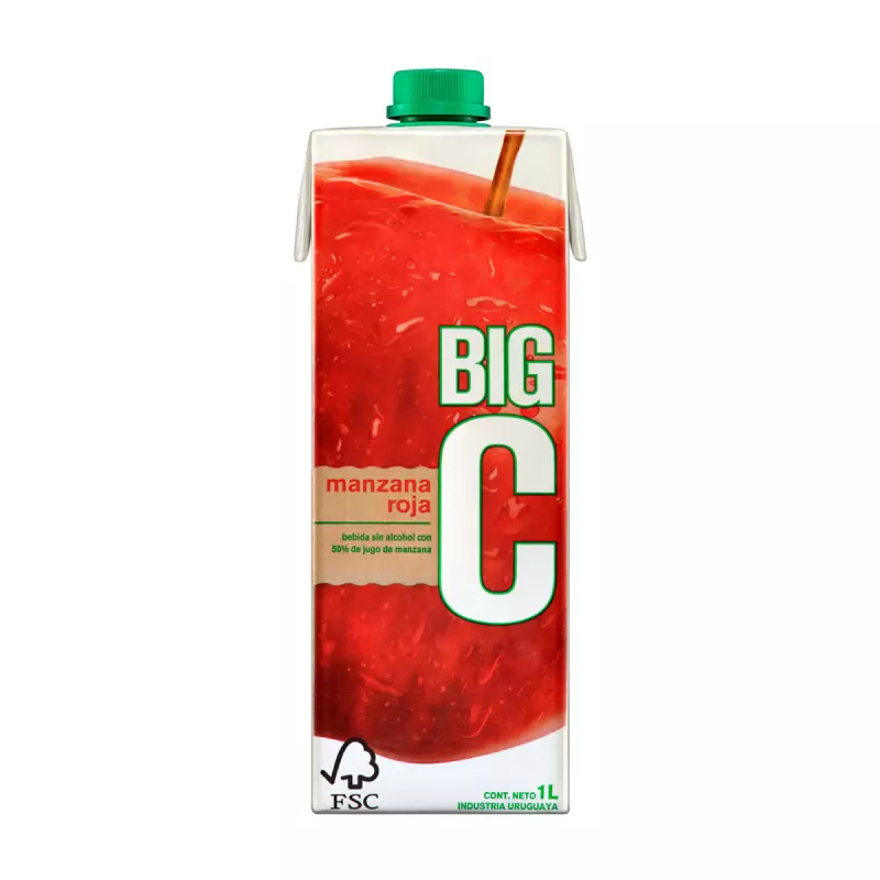 JUGO BIG C X 1 L MANZANA
