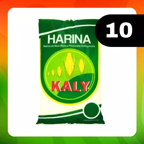 Medio Bulto Kaly Harina Maíz 900g