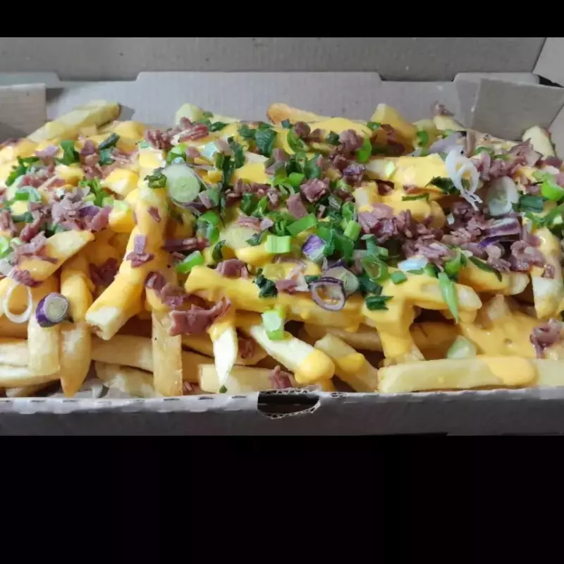 Fritas con cheddar x 3