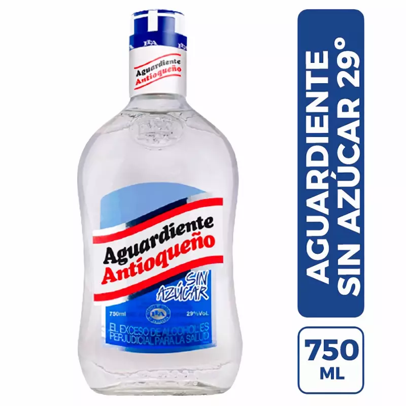 AGUARDIENTE ANTIOQUEÑO SIN AZUCAR