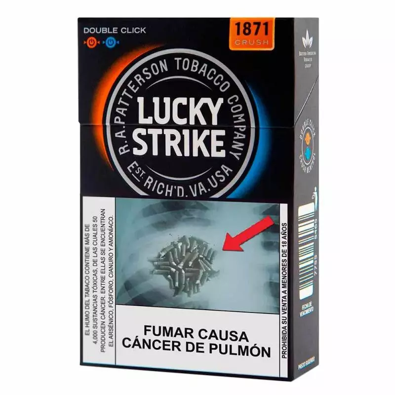 Cigarro Lucky Strike Naranja Caja 10Un