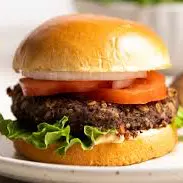 Hamburguesa portobello balsámico