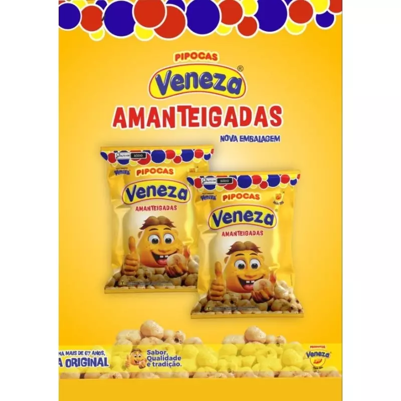 Pipocas Veneza Salgada