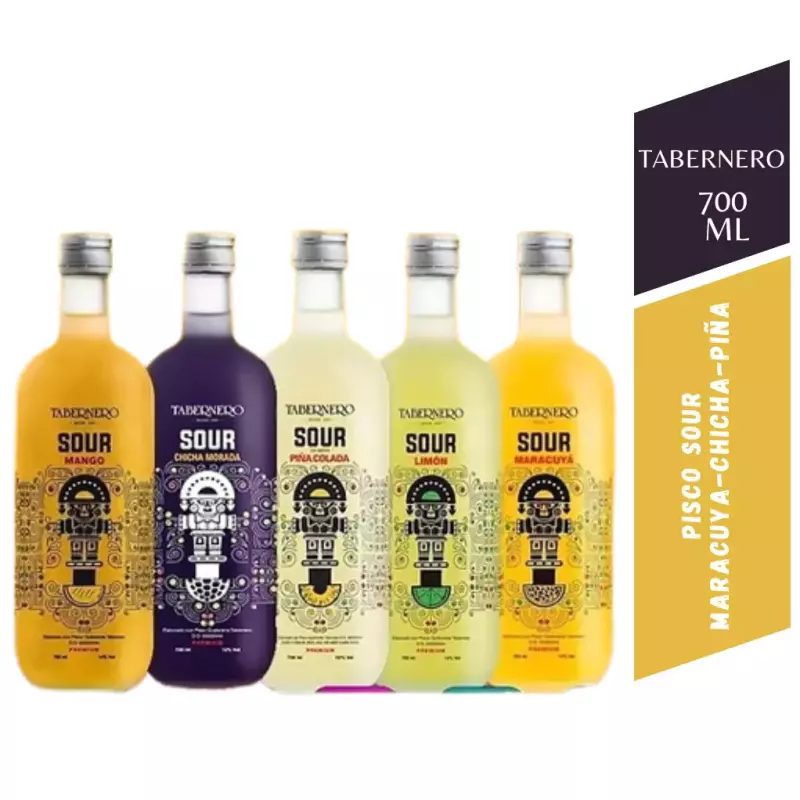 Pisco Sour  Sabores Tabernero -700Ml