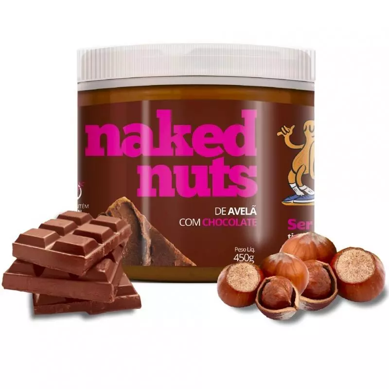 PASTA DE AVELÃ COM CHOCOLATE (450G)