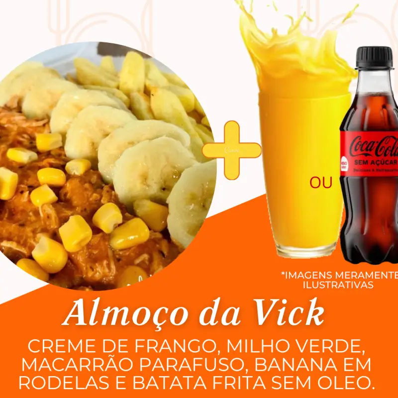 Almoço da Vick