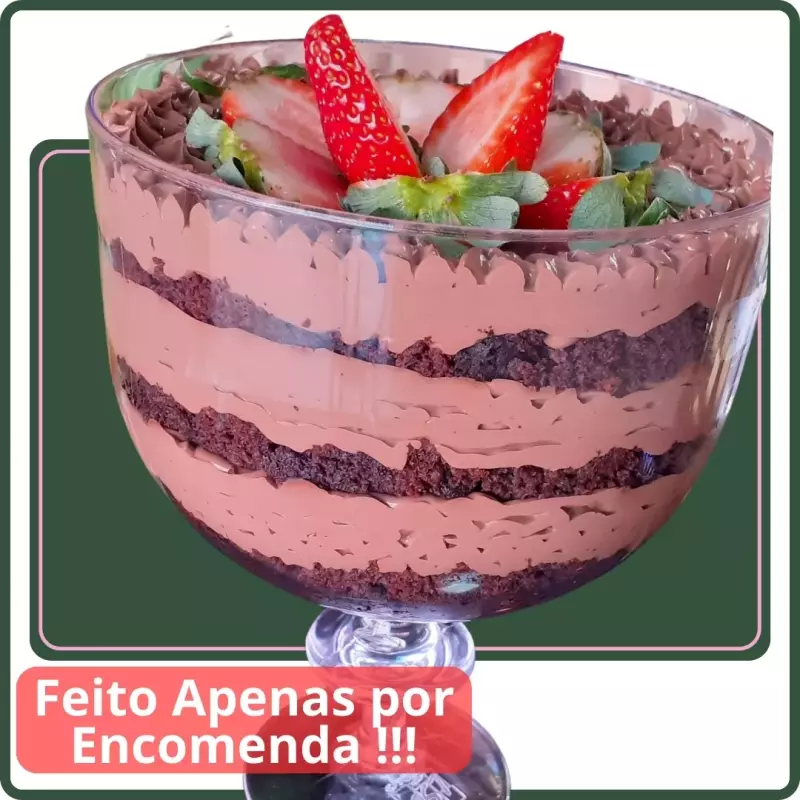 Bolo Recheado na Taça