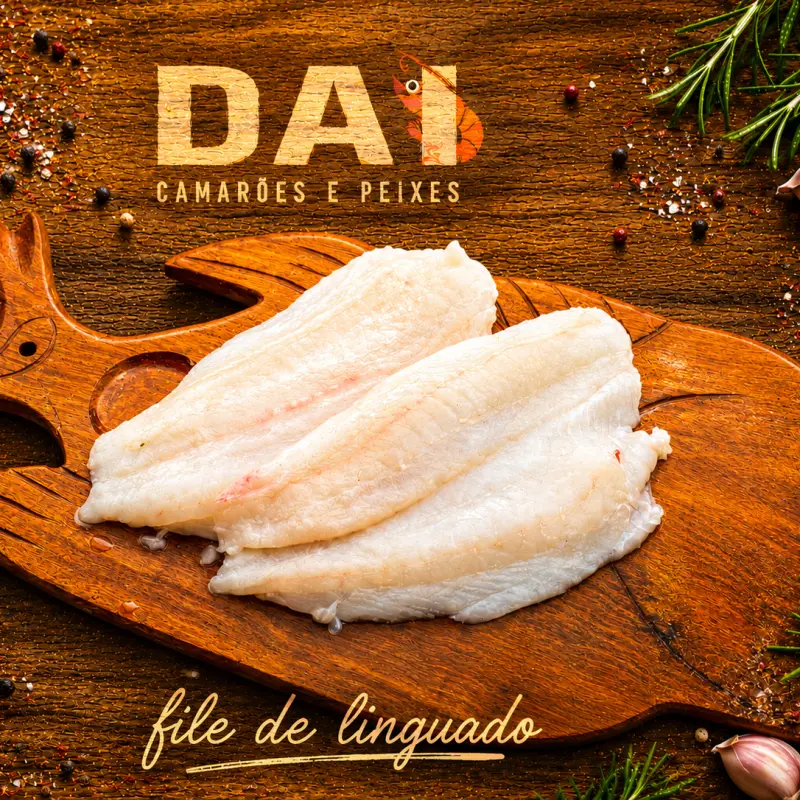 Filé de linguado M kg