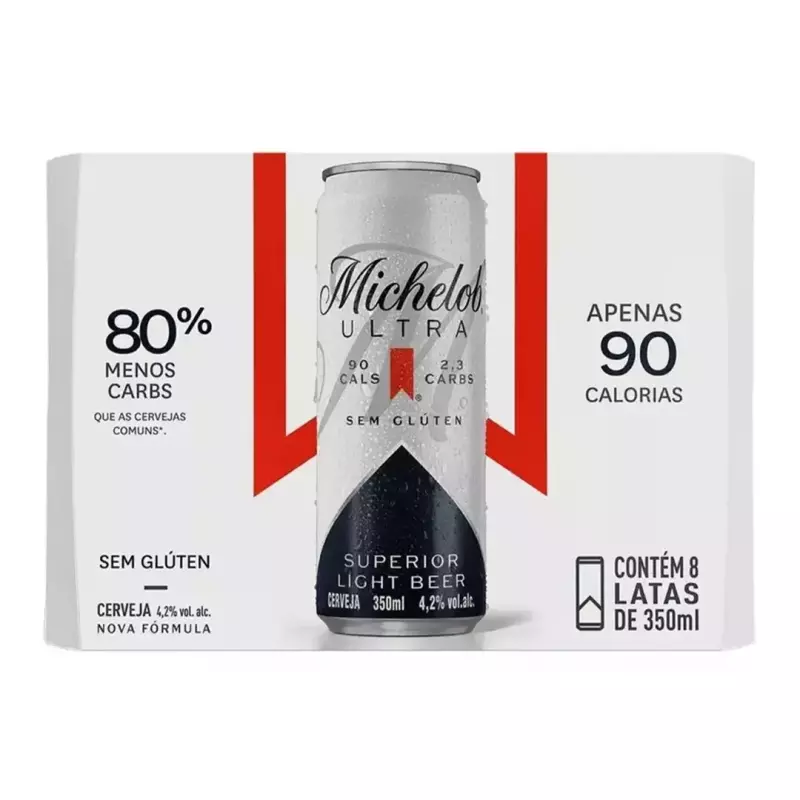 Pack michelob 350ml (8 un